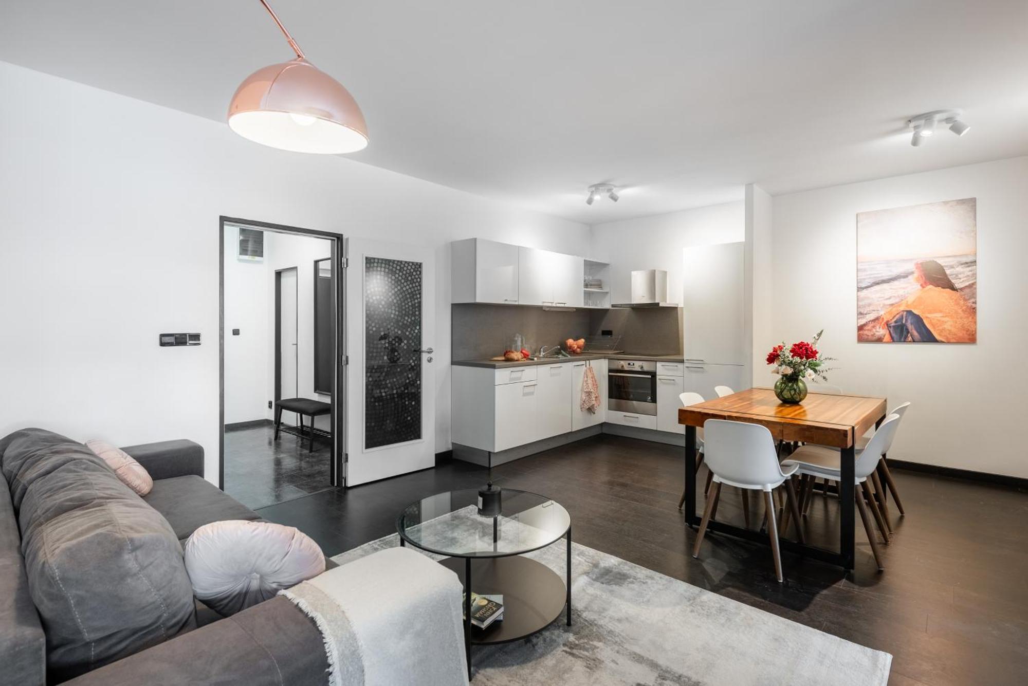 Spacious Apartments Near Karlin Square Прага Екстериор снимка