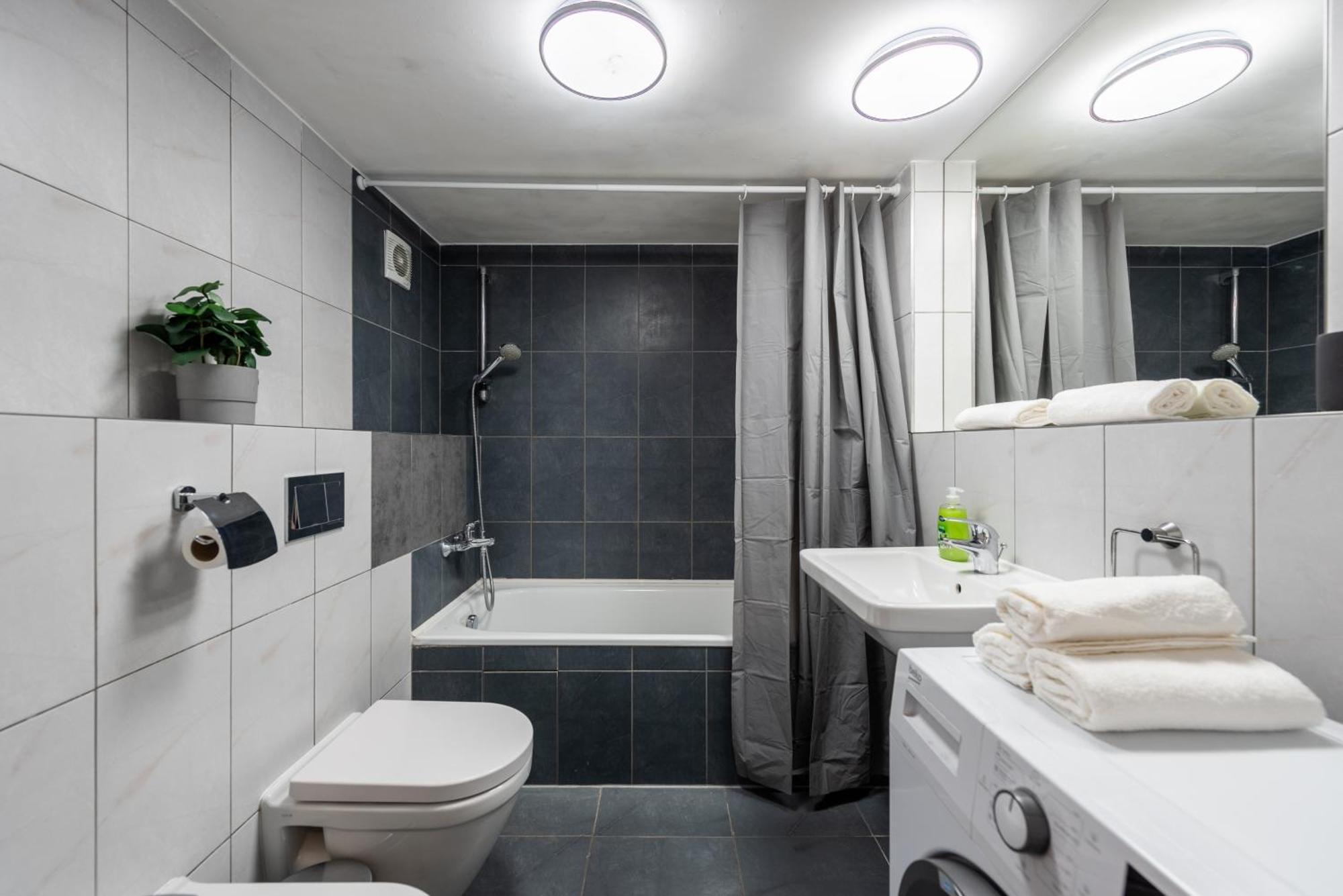 Spacious Apartments Near Karlin Square Прага Екстериор снимка