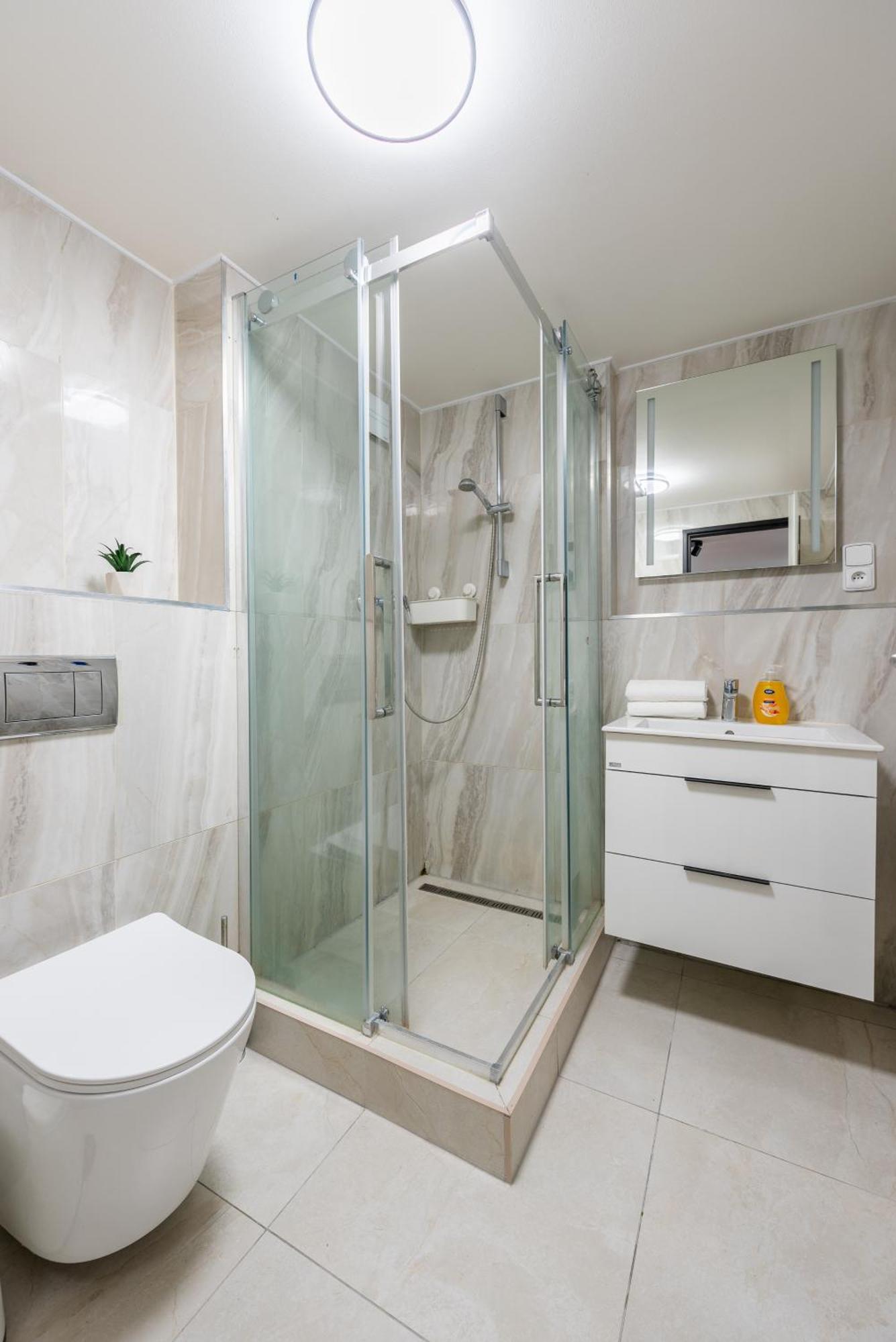 Spacious Apartments Near Karlin Square Прага Екстериор снимка